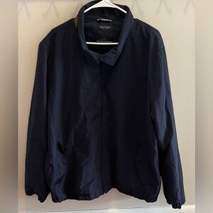 Men’s Nautica Dark Blue Windbreaker Sz XL